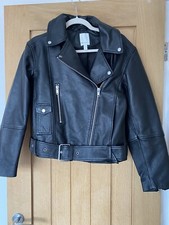 Genuine Leather Jacket Oversized Xs