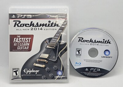 Rocksmith -- 2014 Edition (Sony PlayStation 3, 2013)
