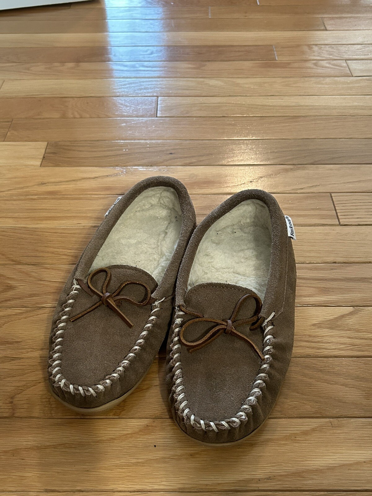 APL Pantofole mocassini da donna marroni Foxridge taglia 8