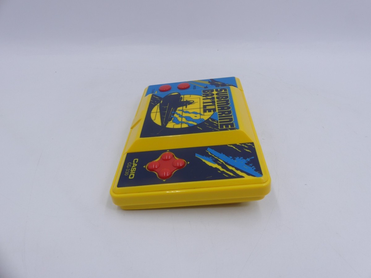 1985 VINTAGE CASIO SUBMARINE BATTLE CG-330 LCD SCREEN