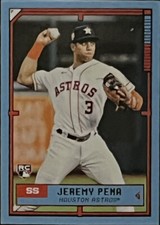 2022 JEREMY PENA PHOTO VARIATION TBT Throwback Thursday 1991 Topps Terminator 2