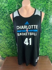 Charlotte Hornets Basketball #41 Devin Williams Reversible Practice Jersey 2XL+2