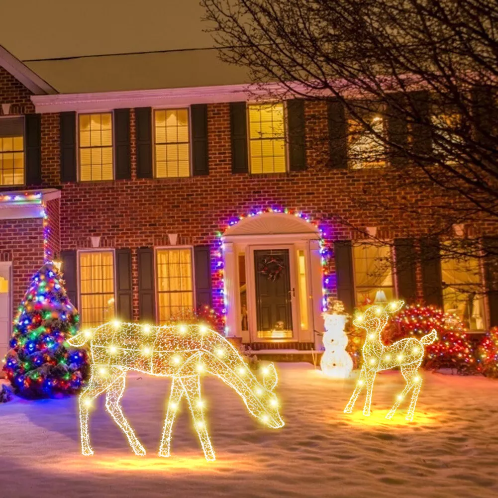 Garden cheap lights christmas