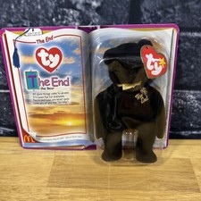 The End the Bear McDonalds TY The End Teenie Beanie Baby 2000 Rare Retired