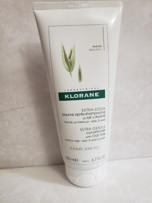 Klorane Ultra-Gentle Conditioner with Oat Milk, 6.7 Fl Oz