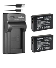 New 2x Replacement LP-E12 Battery + Charger for Canon EOS M2 M10 M100 M50 100D