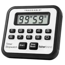 Fisherbrand 14-649-14 Traceable 5020 Stopwatch Countdown / Countup Timer