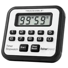Fisherbrand 14-649-14 Traceable 5020 Stopwatch Countdown / Countup Timer