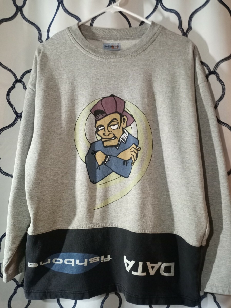 Vintage 1992 New Yorker Fishbone Skateboard Crewneck Vintage 1992 New Yorker Fishbone Skateboard Crewneck
