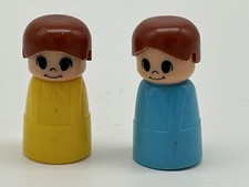 Vintage 1978 TOMY Playrail Figures Lot of 2 R...