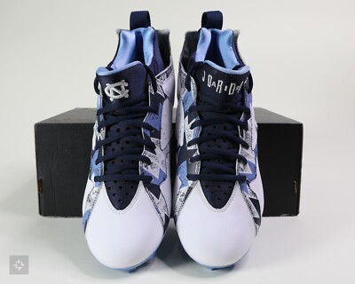 Nike Jordan 7 Low Vapor Edge UNC Player Exclusive Football Cleats Mens‎ Size 12 Jordan 12 Low Vapor Edge UNC Player Edition Nike Football  main image 4