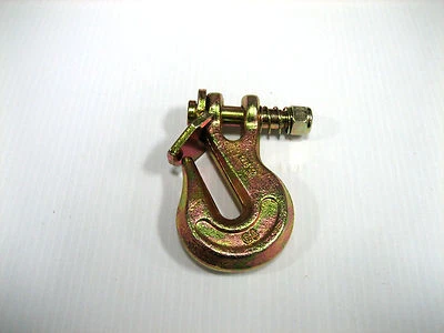 (2) 3/8" GR80 B/A Products Twist Lock™ Clevis Grab Hook G8-200-38 / 7,100 Lbs.