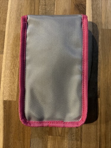 Nintendo 3DS Carrying Bag Gray/Pink PowerA - Picture 3 of 3
