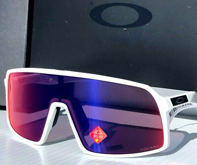 NEW* Oakley SUTRO S Matte White frame w PRIZM Road IRIDIUM