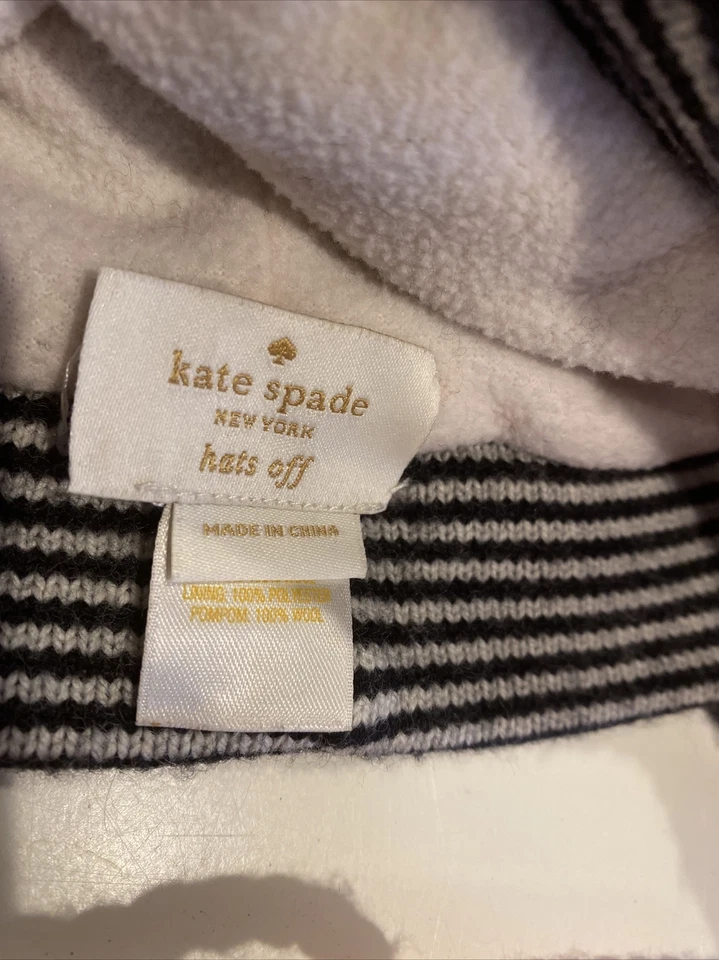 Зимние детские шапочки-помпоны Kate Spade New York - Изображение 2 из 4