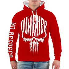 Felpa con cappuccio Life is Pain Death Head Tattooed Bastard Hoodie Deutschrock