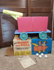 Vintage KENNER Romp and Roll FUNiture on Wheels 1964 original box No 1030