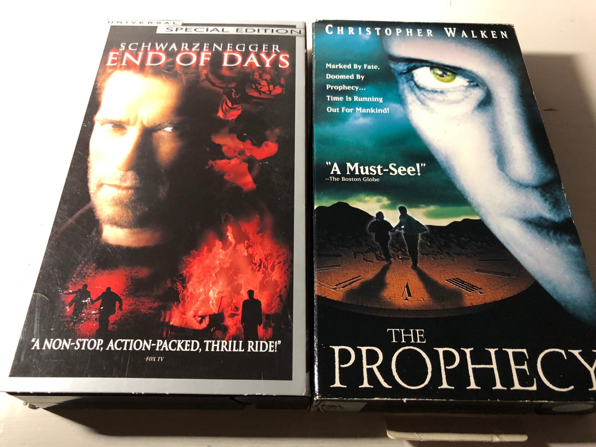 The Prophecy (1995) End of Days (1999) VHS Horror Fantasy