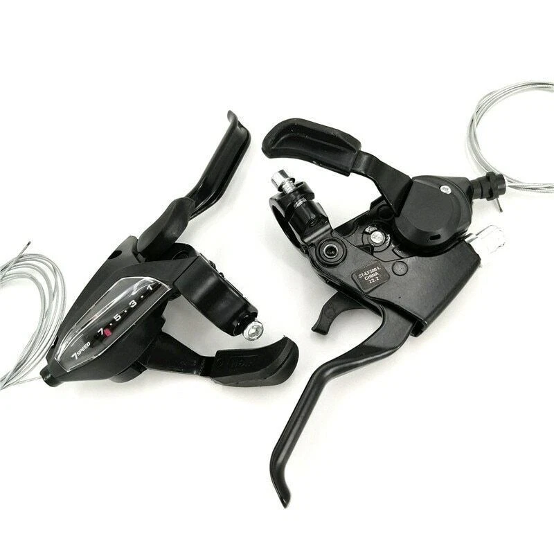 MTB Bike Shifter Set Brake Lever Bicycle 3/7/8 Speed SL-EF500 Fit SHIMANO EF51 - Image 3 of 4