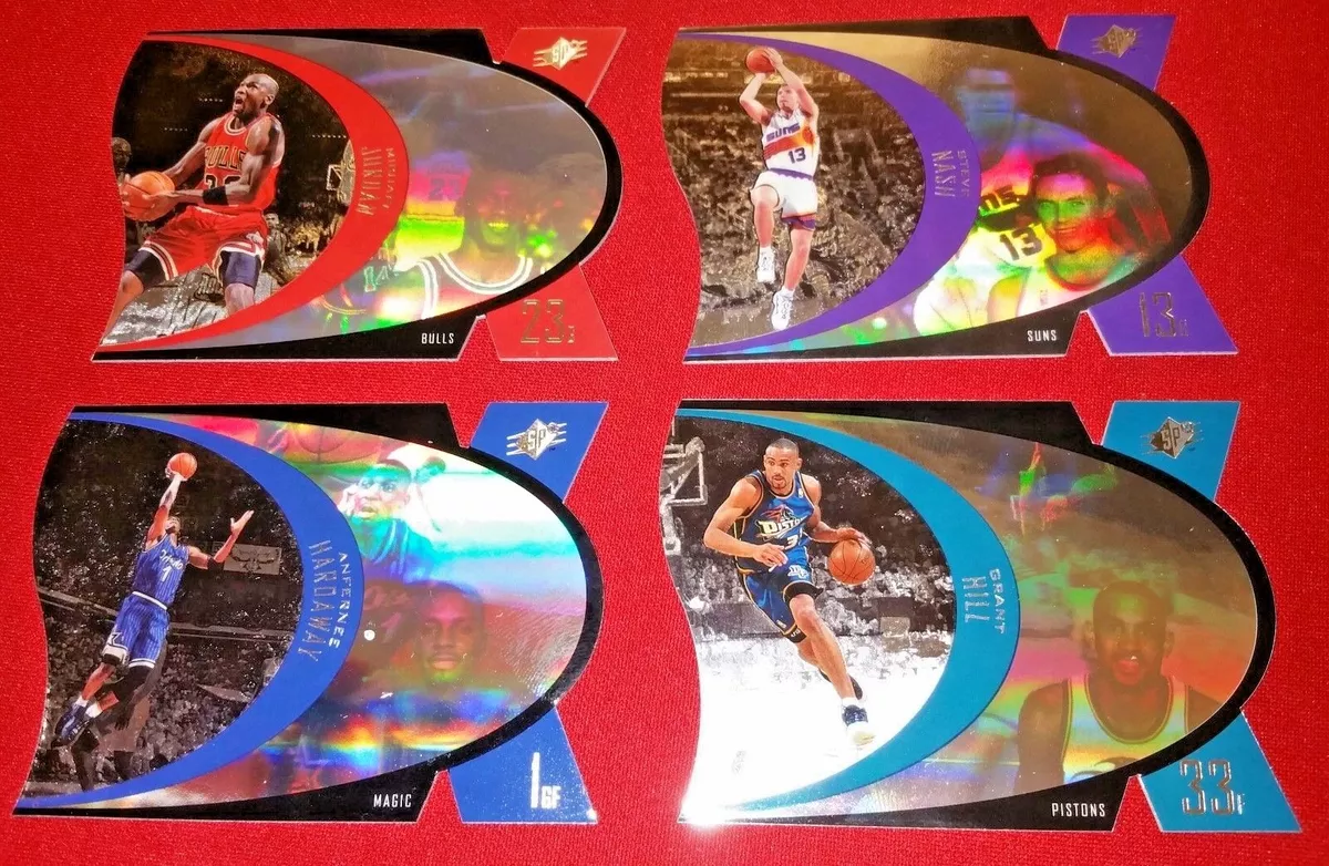 1996-97 SPX HARDAWAY NASH EWING MARBURY KEMP ROBINSON HOLOVIEW