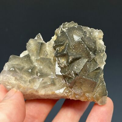 Fluorite, Ladywash Mine, Eyam, Derbyshire Dales District, Derbyshire, England, U