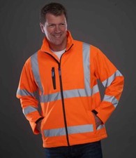 Yoko Hi-Vis Soft Shell Jacket YK206