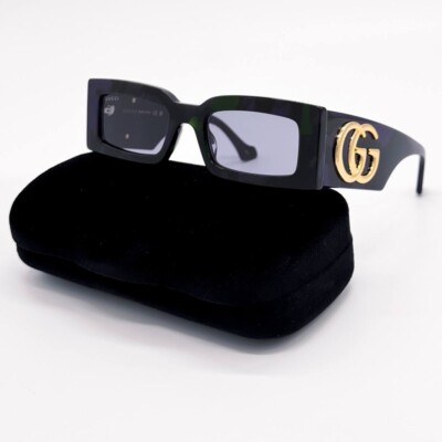 NEW GUCCI GG1425S 003 SQUARE HAVANA PURPLE WOMEN SUNGLASSES GUCCI