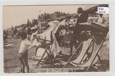 CLACTON ON SEA  Essex  Southcliff Bathers' Corner  /people deck chairs  RP