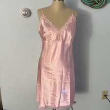 Gilligan  O  Malley Pink Satin Nightie size L