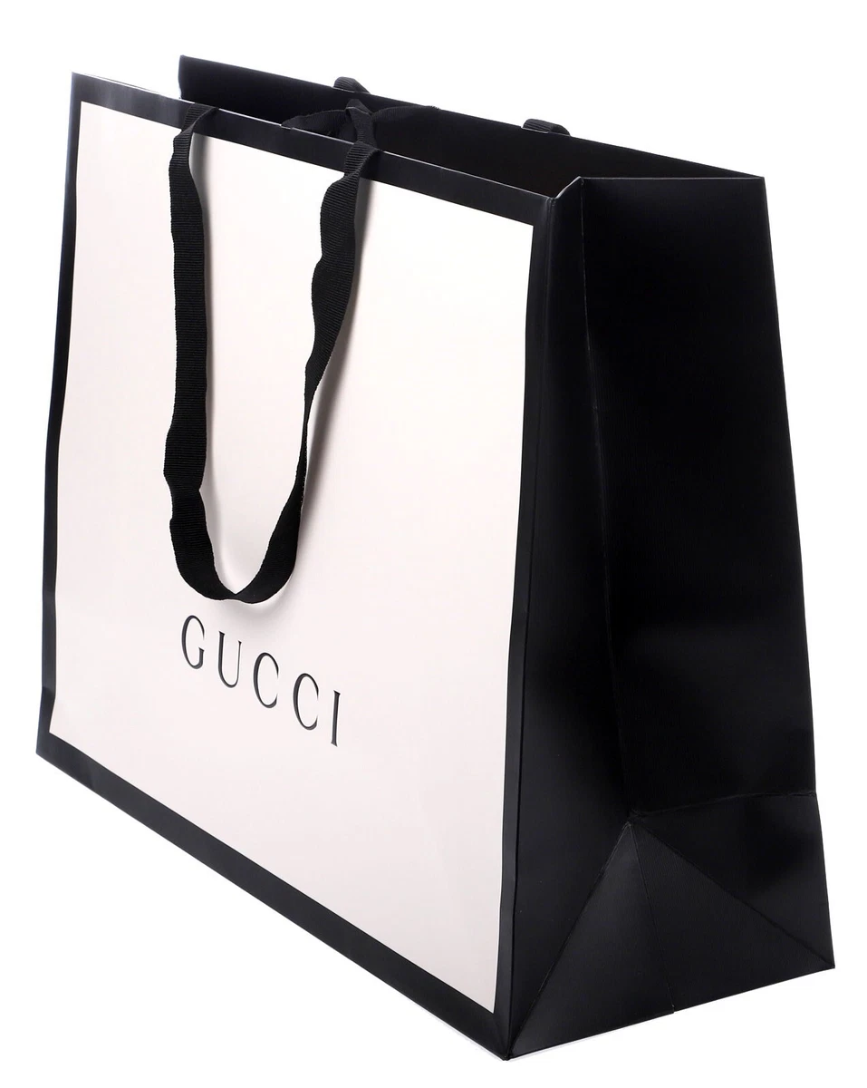 Gucci gift shop bag white