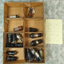 Vintage RCA Vacuum Tubes Collection: Rare Retro Audio Parts Components