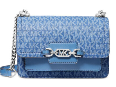 Heather Extra Small Crossbody by MICHAEL Michael Kors.Brand New Blue