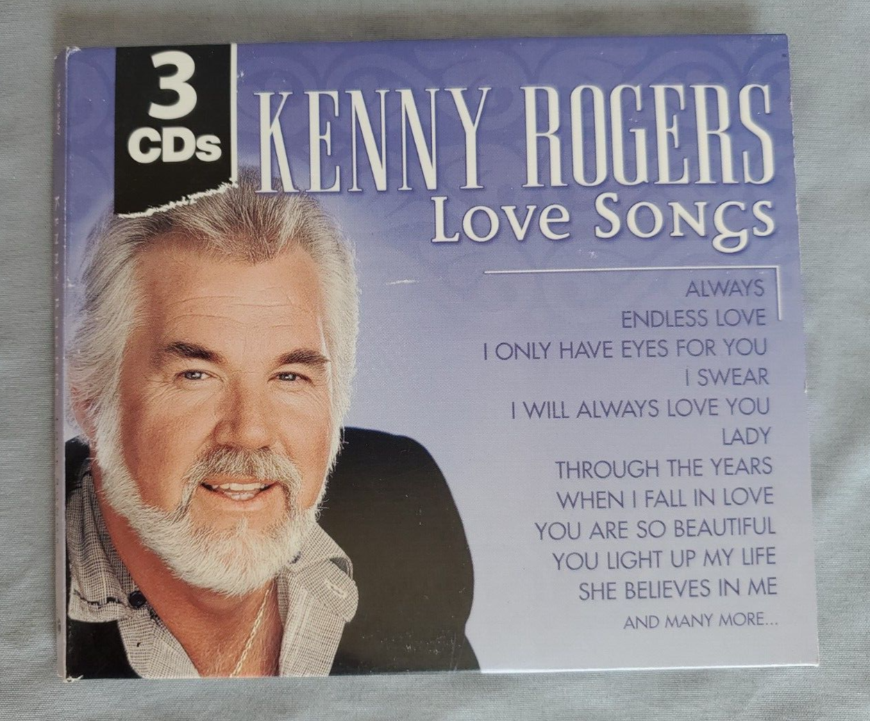 Kenny Rogers Love Songs - 3 CD Set 56775394721 | eBay