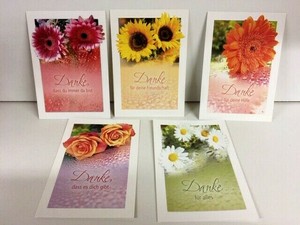 1 X Postkarte Spruche Spruch Ansichtskarte Danke Auswahl Moglich Ebay