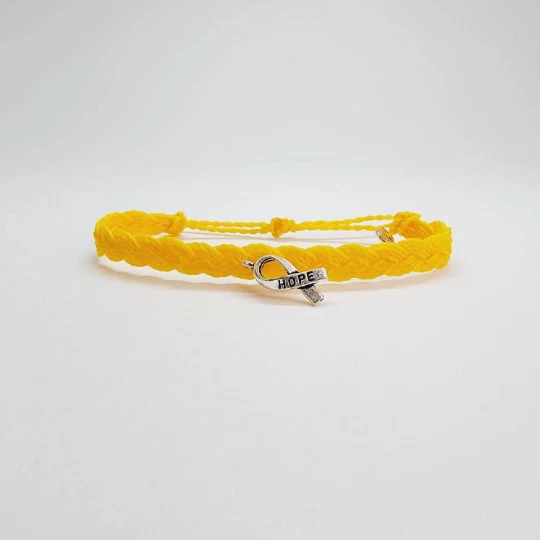 Pulsera de concientización sobre el cáncer de hueso Foto 2 de 3