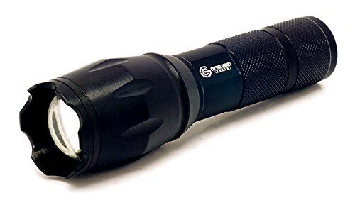 5 x Flashlight US Captain Gadget 1600 Lumens #1 Cree Zoomable Taclight + 15 AAA - Picture 8 of 8
