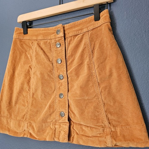 Madewell Velveteen A-line Mini Skirt Women's Size 4 - Picture 6 of 11