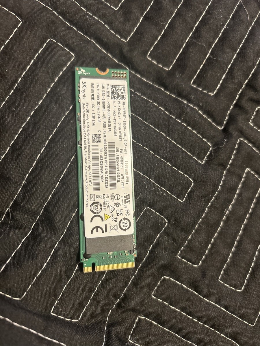 Skhynix Memory 258GB NVME Solid State Drive