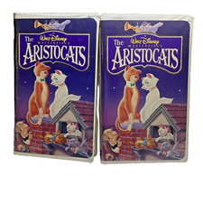 A Walt Disney Masterpiece- The Aristocrats VHS 2529 Rare preowned
