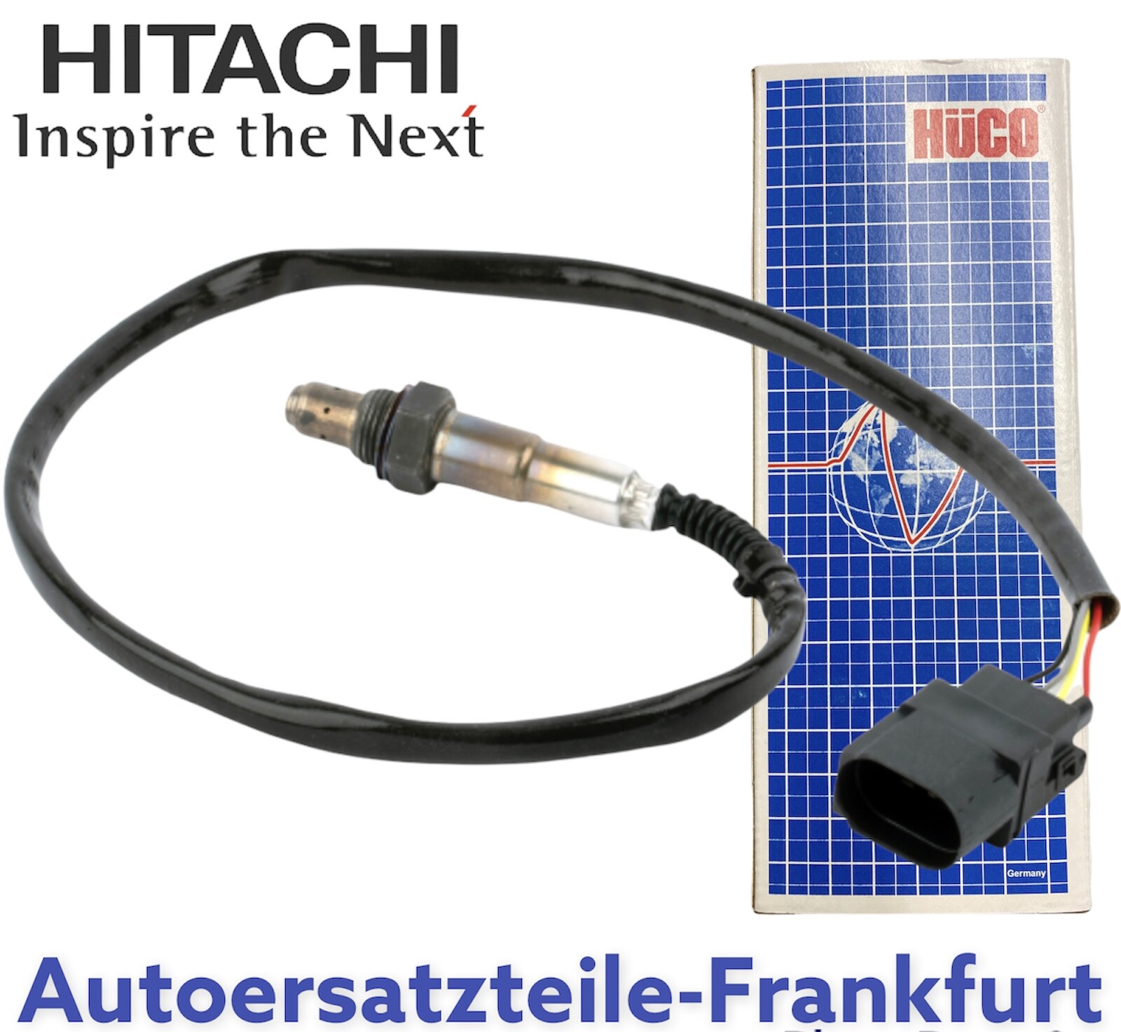 Sonda lambda HITACHI / HÜCO AUDI A3 S3 A4 VW CADDY SEAT ALHAMBRA PORSCHE CAYENNE