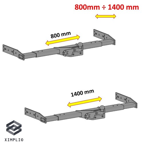 Universel attelage de remorque pour camping car van campeur caravane camion - Photo 6/12