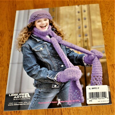 Leisure Arts: ALL WRAPPED UP! Crochet Book # 3744 - Melissa