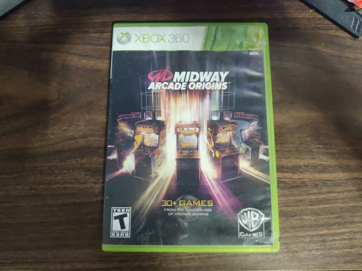 Midway Arcade Origins - Microsoft Xbox 360 Complete CIB Arcade