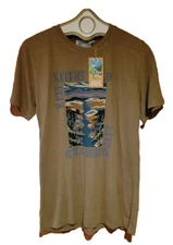 Nwt Jungmaven Jung Keep Nature Wild Hemp T-shirt Shirt M Coyote Mens Earth Day