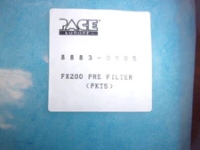 New Pace 8883-0005-P5   FX-200 PRE FILTER PKG-5