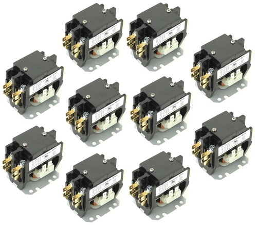 AIR CONDITIONING Definite Purpose Contactor 2 Pole 25A 240V Coil