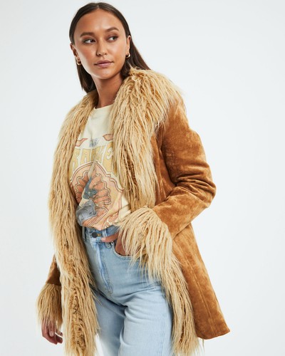 New General Pants Wrangler Shag Coat 