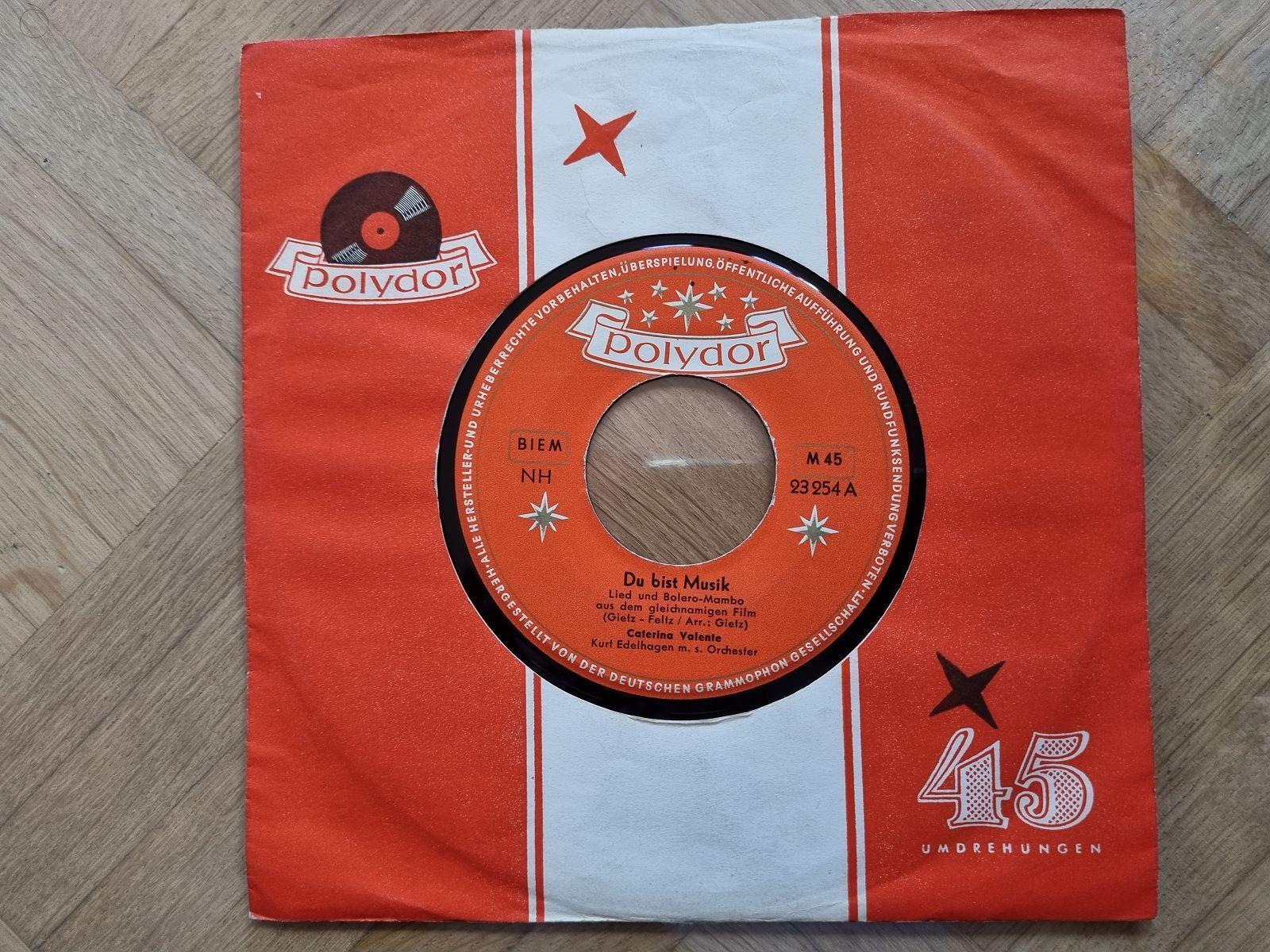 7"" Single Caterina Valente - Du bist Musik/ Das hab' ich gleich gewusst Vinyl Ge
