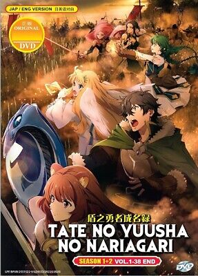 DVD Anime The Rising Of The Shield Hero TV Series (1-25 End) English Audio  Dub