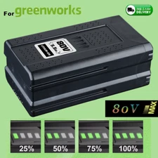 5500mAh Lithium Ion Battery For Greenworks Pro 80Volt Max GBA80200 GBA80250 New